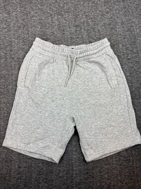 H&M Light Gray Athletic Knit Drawstring Shorts